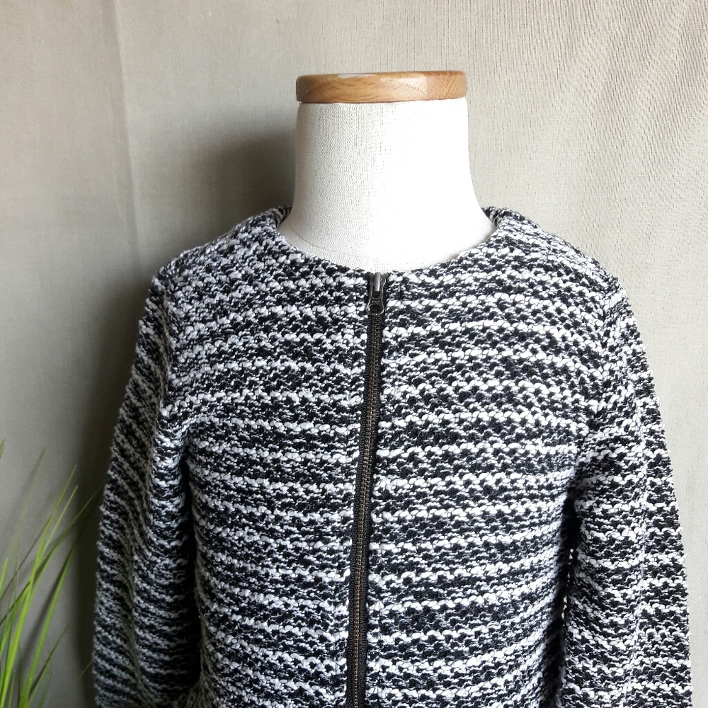 Gymboree Textured Knit Peplum Jacket - Picture 3 of 8